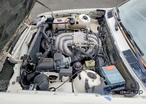 1985 BMW 325 E Automatic из США, поврежденный, VIN WBAAE6401F0700358